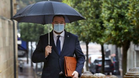 Adrián Barbón, presidente del Principado de Asturias
