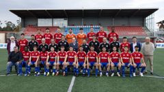 El Berganti�os aprovech� el �ltimo entrenamiento de la temporada para hacer la foto de familia.
