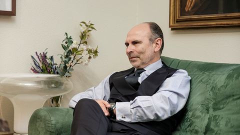 Ignacio Villaverde, rector de la Universidad de Oviedo