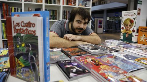 Iago Docampo, due�o de Dokka C�mics.