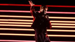 El sueco Benjamin Ingrosso durante el ensayo de �Dance you off�