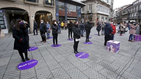 Actos del 25N en Pontevedra
