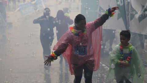 Novena edici�n de la carrera ENKI en A Coru�a con �xito de participaci�n