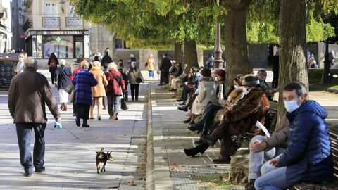 El parque presentaba un aspecto mucho m�s concurrido de lo habitual