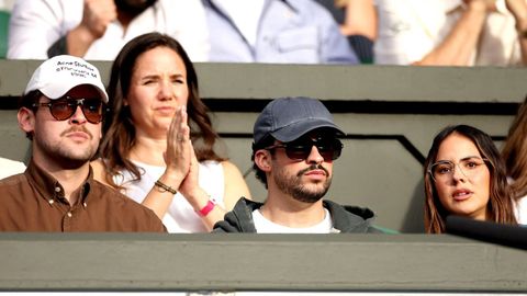 Los rostros famosos del torneo de Wimbledon
