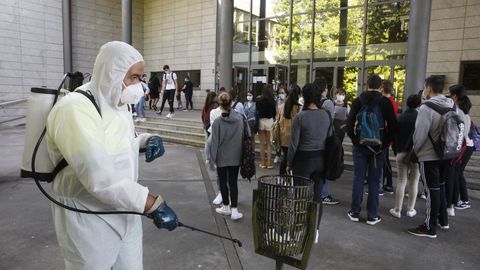 Pruebas de selectividad Facultad Ade Campus Terra USC, Lugo