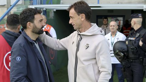 Romo y Castillejo en A Malata.