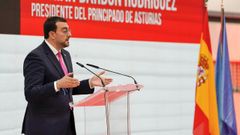 El presidente del Principado, Adrin Barbn