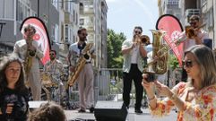 Galifunk Brass en una foto de archivo.