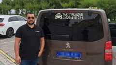 Abel Snchez, taxista de Mondoedo