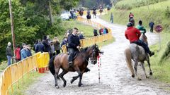 Foto de arquivo do ano 2018 da Feira das Maulas, en Galdo