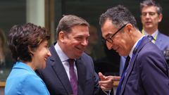 El ministro Planas con sus hom�logos de Portugal y Alemania
