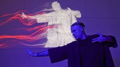 Alberto Castao, artista que presenta el proyecto Cerebral 4.0