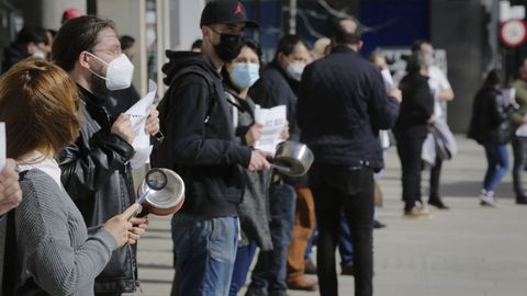 Cacerolada en A Corua
