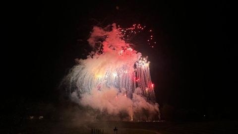 Noche de los Fuegos en Oviedo