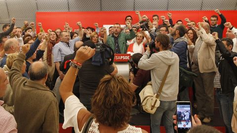Adri�n Barb�n, tras ser elegido secretario general de la FSA 