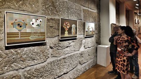 La exposición puede visitarse en la Galería de Arte Visol desde el pasado día 5.