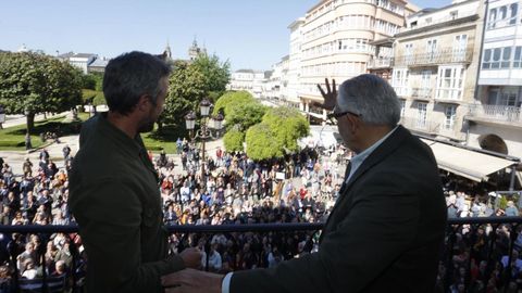 Es el �ltimo d�a de Fern�ndez y de Arroxo como alcalde y teniente de alcalde