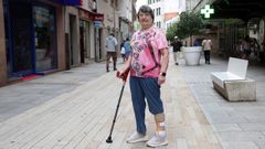 En diciembre se cumplirn tres aos desde que Mara Teresa Leis perdi su pie, pero eso nunca la ha frenado y se considera una persona muy activa