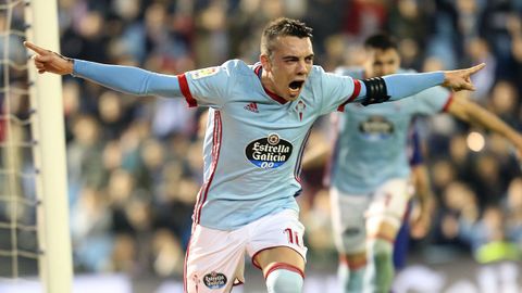 Celta-Barcelona (2-2) en Primera el 17 de abril del 2018.