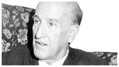 El poeta Vicente Aleixandre (Sevilla, 1898-Madrid, 1984). 