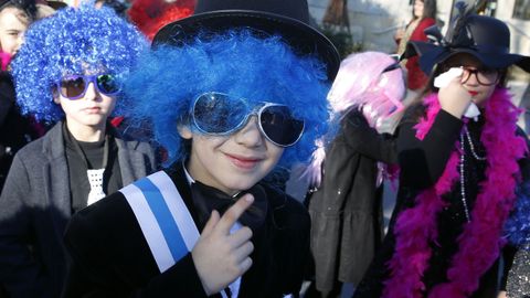 El colegio Julio Camba de Vilanova homenaje� los distintos entroidos de Galicia