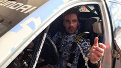 Jos� Antonio Su�rez, Cohete, en la primera jornada del Rally de Madrid