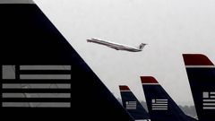 Aviones de U.S. Airways en Washington
