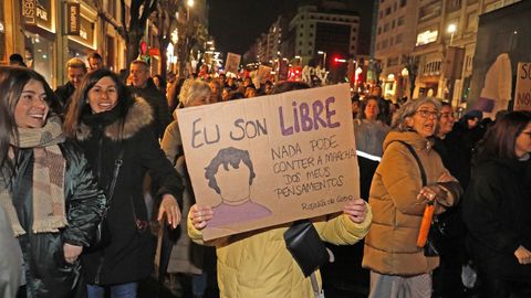 Manifestacin del 8M en Vigo