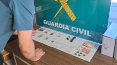 Imagen del material incautado en A R�a.