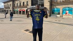 Kentwan Smith, a su llegada a Ourense
