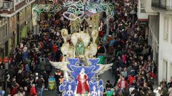 Los Reyes Magos llenan las calles de Lugo