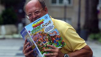 Francisco Ib��ez fotografiado en A Coru�a en el 2002.