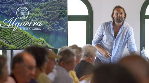 Fabio González, segunda generación de la bodega, habló de los vinos