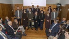Acto de entrega de premios a las mejores investigaciones en la Academia de Ciencias.