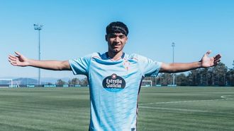El futbolista juvenil del Celta Diego Matute.