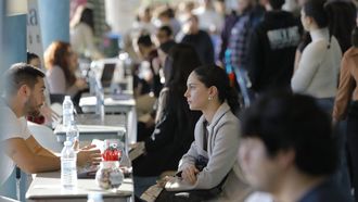 Imagen de archivo de una de las ferias promovidas por la Cmara de A Corua para potenciar la internacionalizacin de las empresas de la provincia.