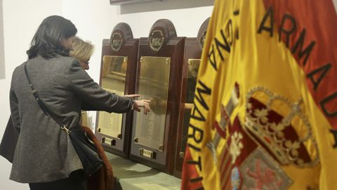 Imagen de archivo de una exposici�n en el Museo Naval de Ferrol.