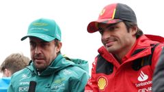 Fernando Alonso y Carlos Sainz