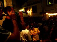 La noche de Portonovo es uno de los atractivos tur�sticos que m�s gente atrae en verano.