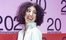 Mónica Cervera en la presentación de la película «20 centímetros», de Ramón Salazar.