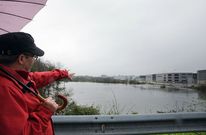 La zona de Lamas y del pol�gono de Pazos qued� anegada por el agua dos veces en una semana. 