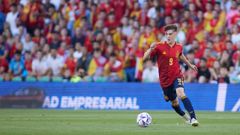 Gavi fue clave en el tanto del equipo de Luis Enrique.