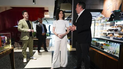 La presidenta de la Comunidad de Madrid, Isabel D�az Ayuso, en su visita a Ciudad de M�xico.