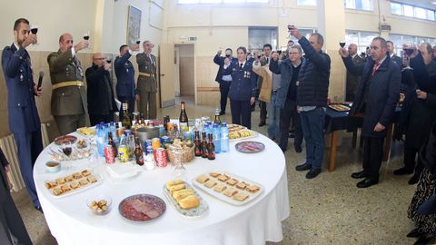 CELEBRACI�N DE LA VIRGEN DE LORETO EN EL EVA 10. ESTACION DE VIGILANCIA AEREA
