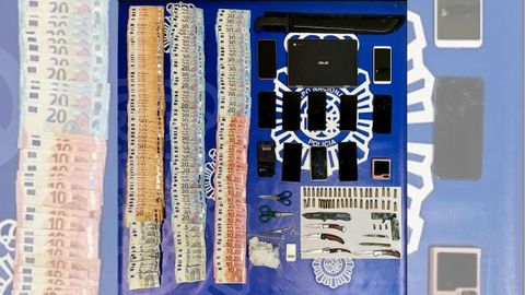 Dinero y efectos intervenidos