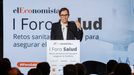 La ministra M�nica Garc�a durante su intervenci�n en el I Gran Foro de Salud de elEconomista