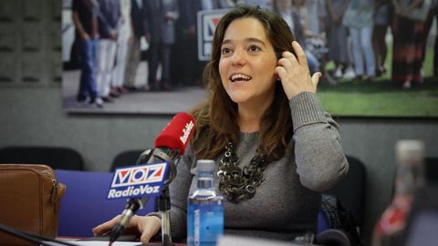 La alcaldesa In�s Rey, en Radiovoz.