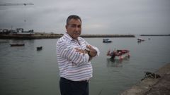 El patrn mayor de la cofrada de pescadores de Aguio, Jos Antonio Santamara.