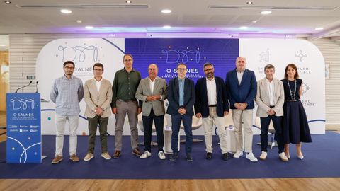 Participantes en la jornada DTI de Mea�o